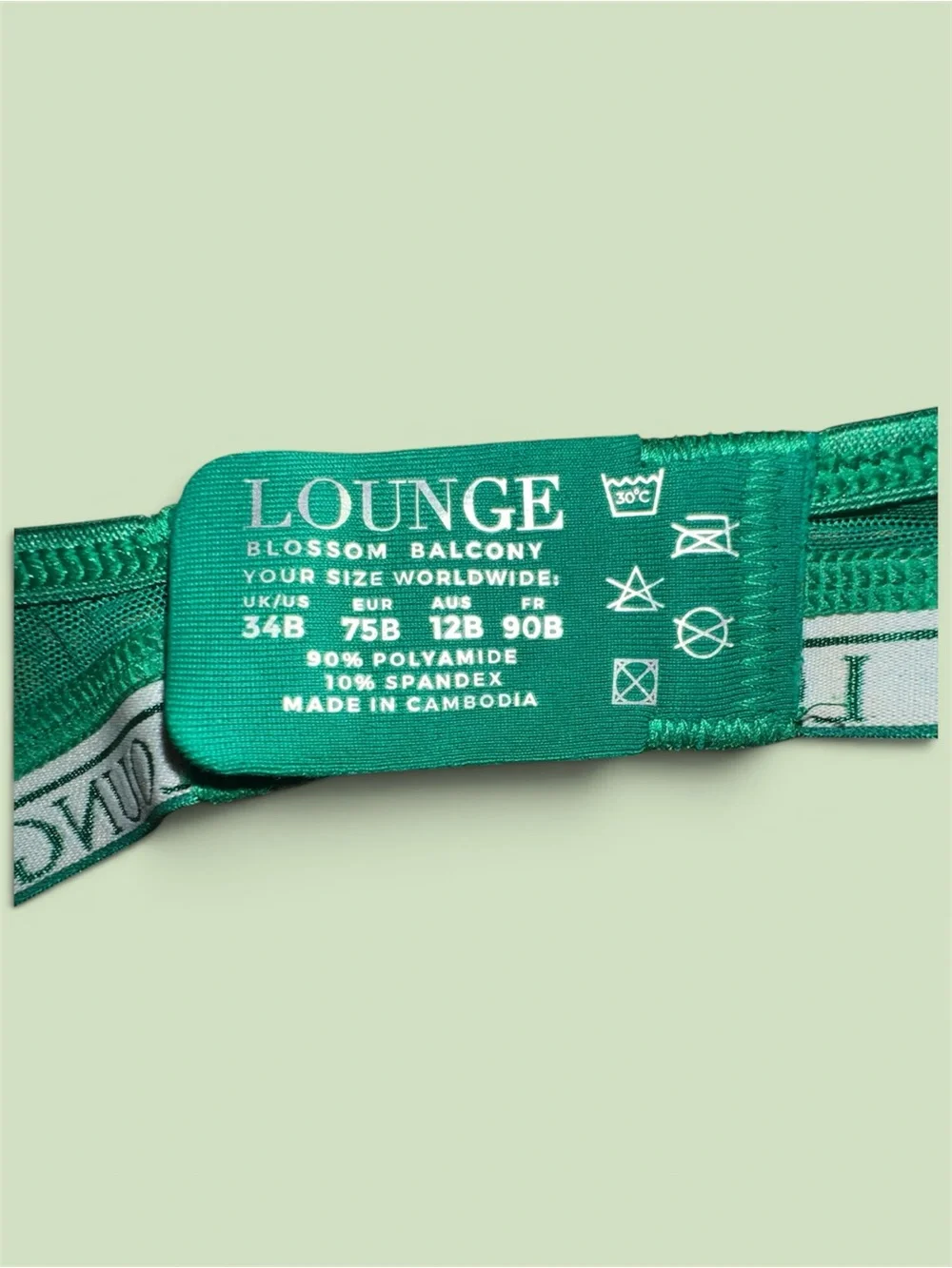 Lounge Emerald Green Lacey Lingerie